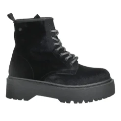 Stivali Bassi|Stivaletti Bassi>Tata Italia Anfibi con zip frontale.Tacco alto 4cm Nero
