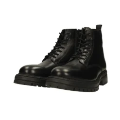 Anfibi|Articoli In Promozione>Tata Italia Anfibi in vera pelle con suola carrarmato Nero