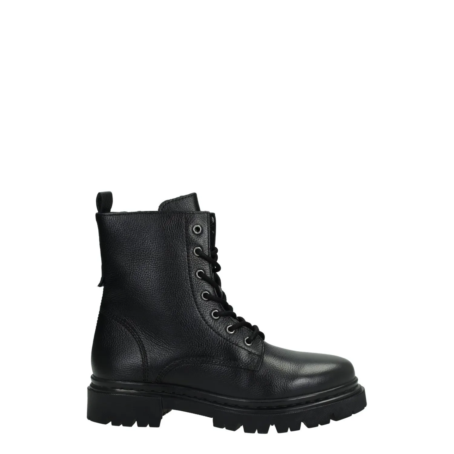 Anfibi|Stivali Bassi>Tata Italia Anfibi in vera pelle.Tacco alto 3cm Nero
