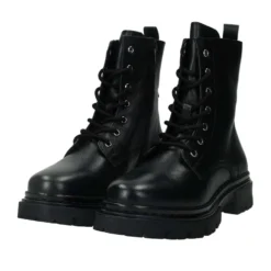Anfibi|Stivali Bassi>Tata Italia Anfibi in vera pelle.Tacco alto 3cm Nero
