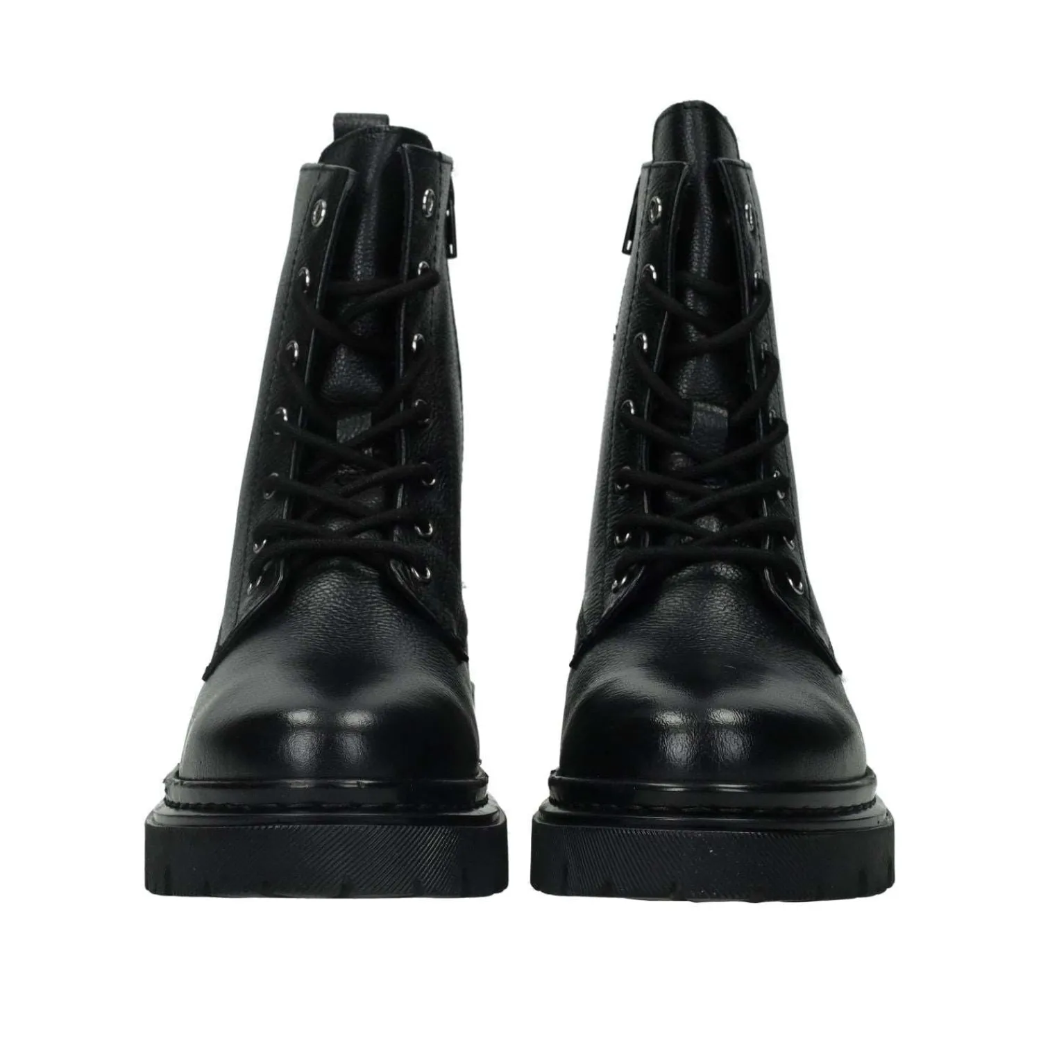 Anfibi|Stivali Bassi>Tata Italia Anfibi in vera pelle.Tacco alto 3cm Nero