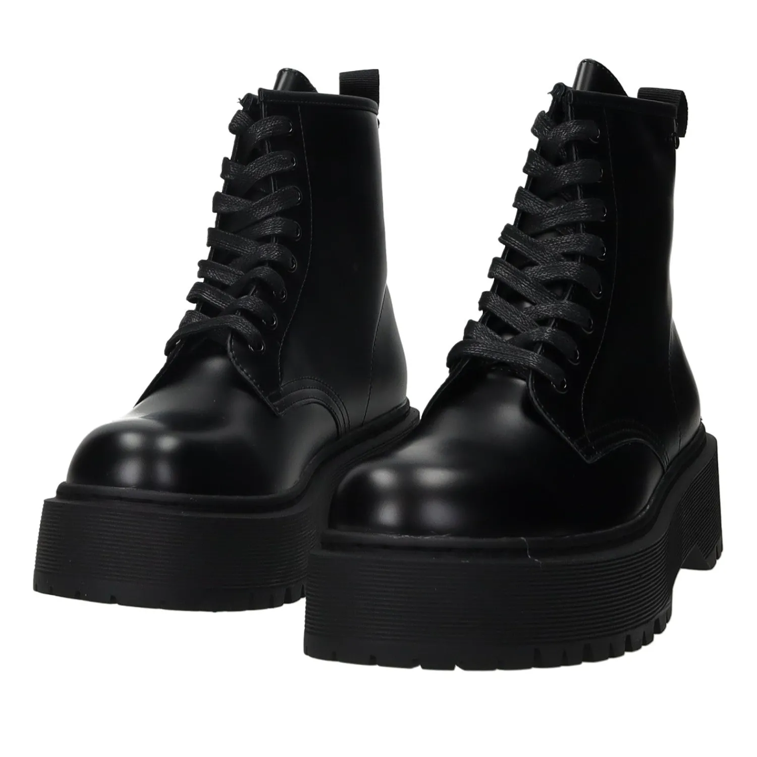 Stivali Bassi|Stivaletti Bassi>Tata Italia Anfibi. Tacco alto 4cm Nero
