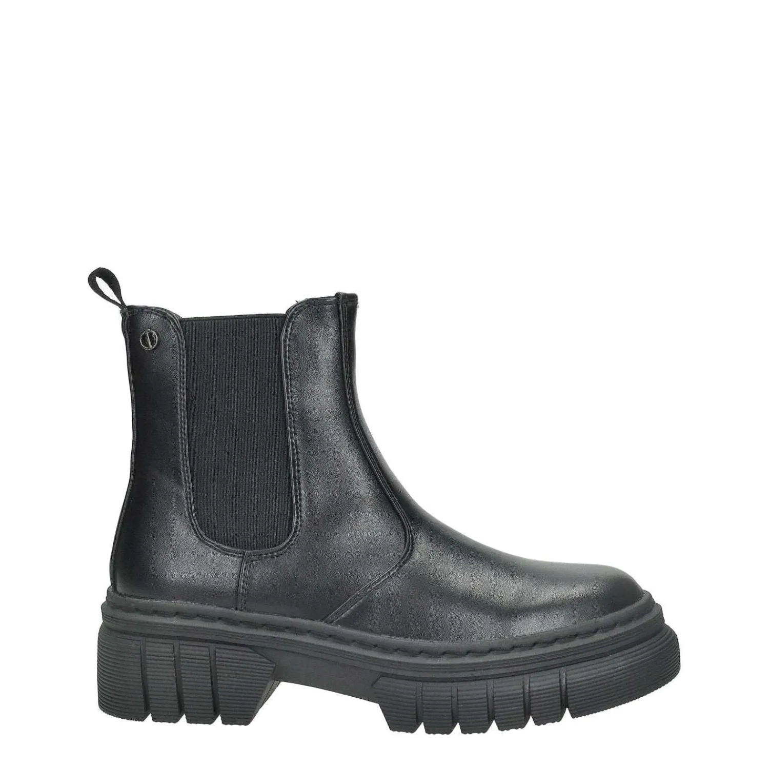 Stivali Bassi|Stivaletti Bassi>Tata Italia Anfibi. Tacco alto 4cm Nero