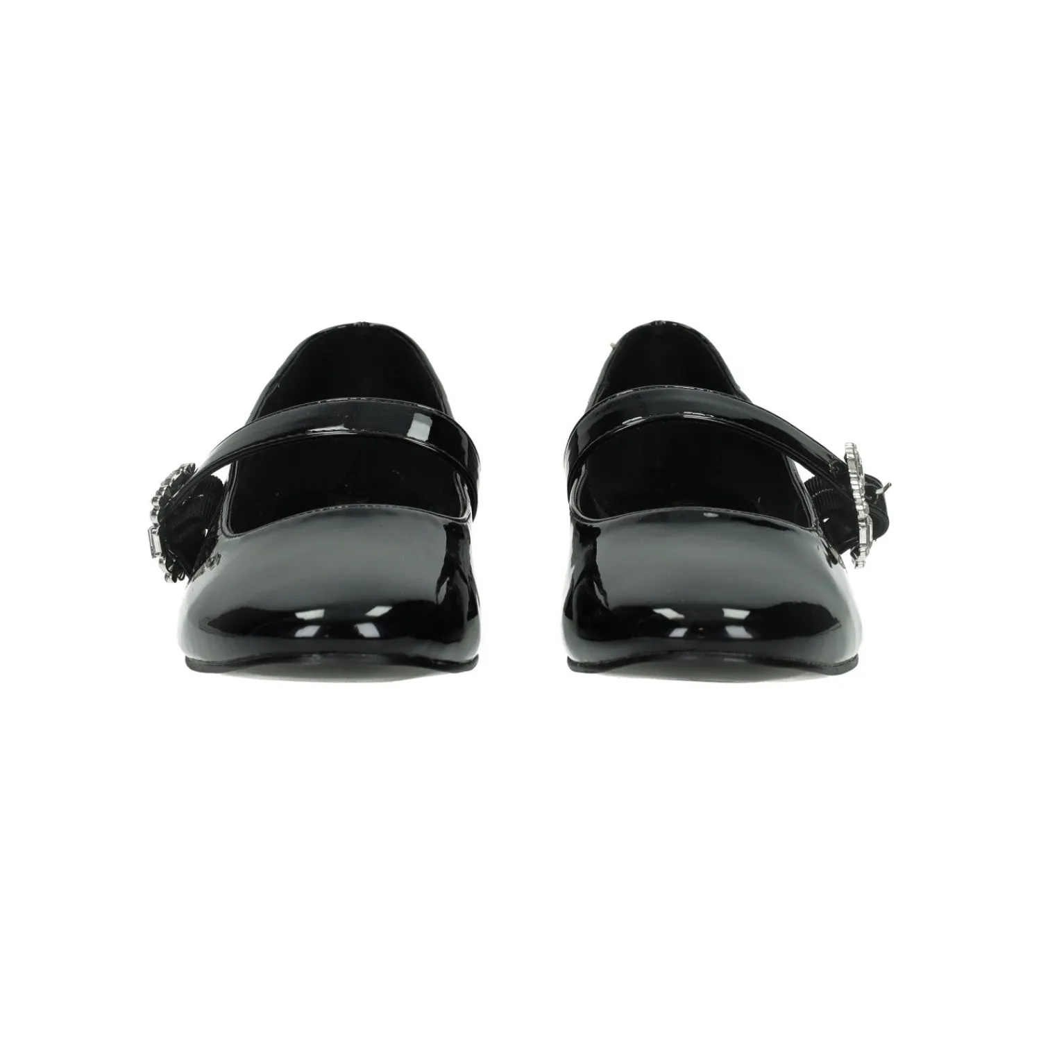 Ballerine|Articoli In Promozione>Tata Italia Ballerine con cinturino in strass.Tacco alto 3 cm Nero