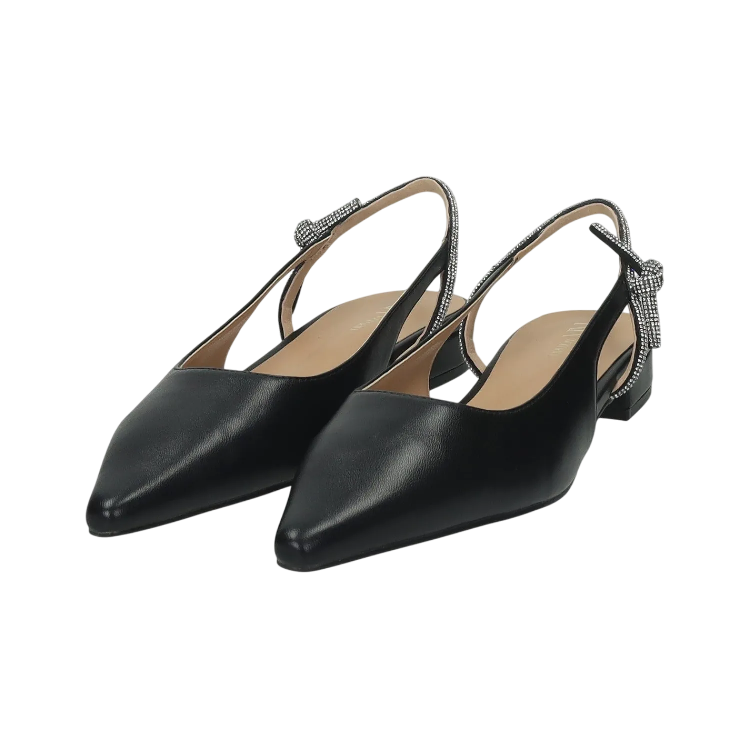 Ballerine>Tata Italia Ballerine con cinturino in strass.Tacco alto 2cm