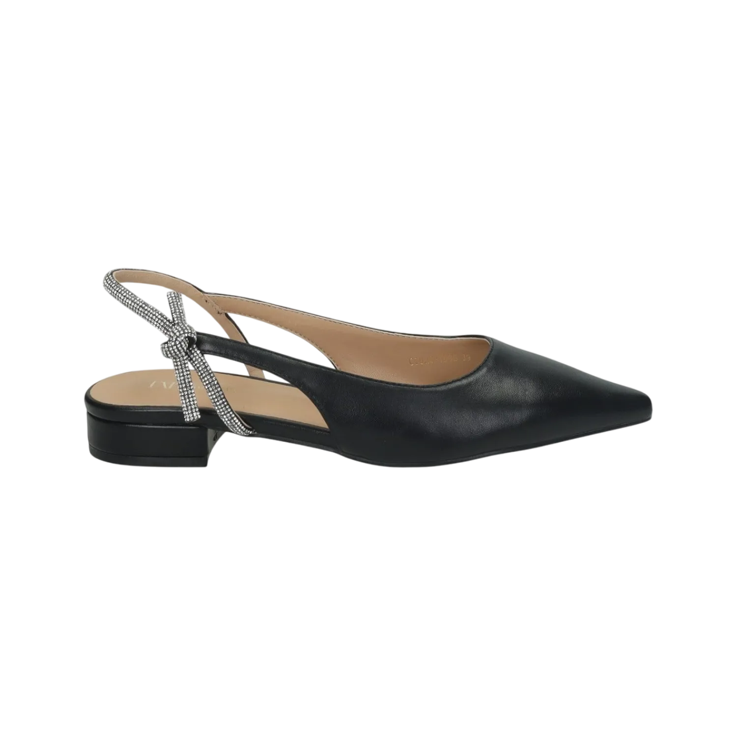 Ballerine>Tata Italia Ballerine con cinturino in strass.Tacco alto 2cm