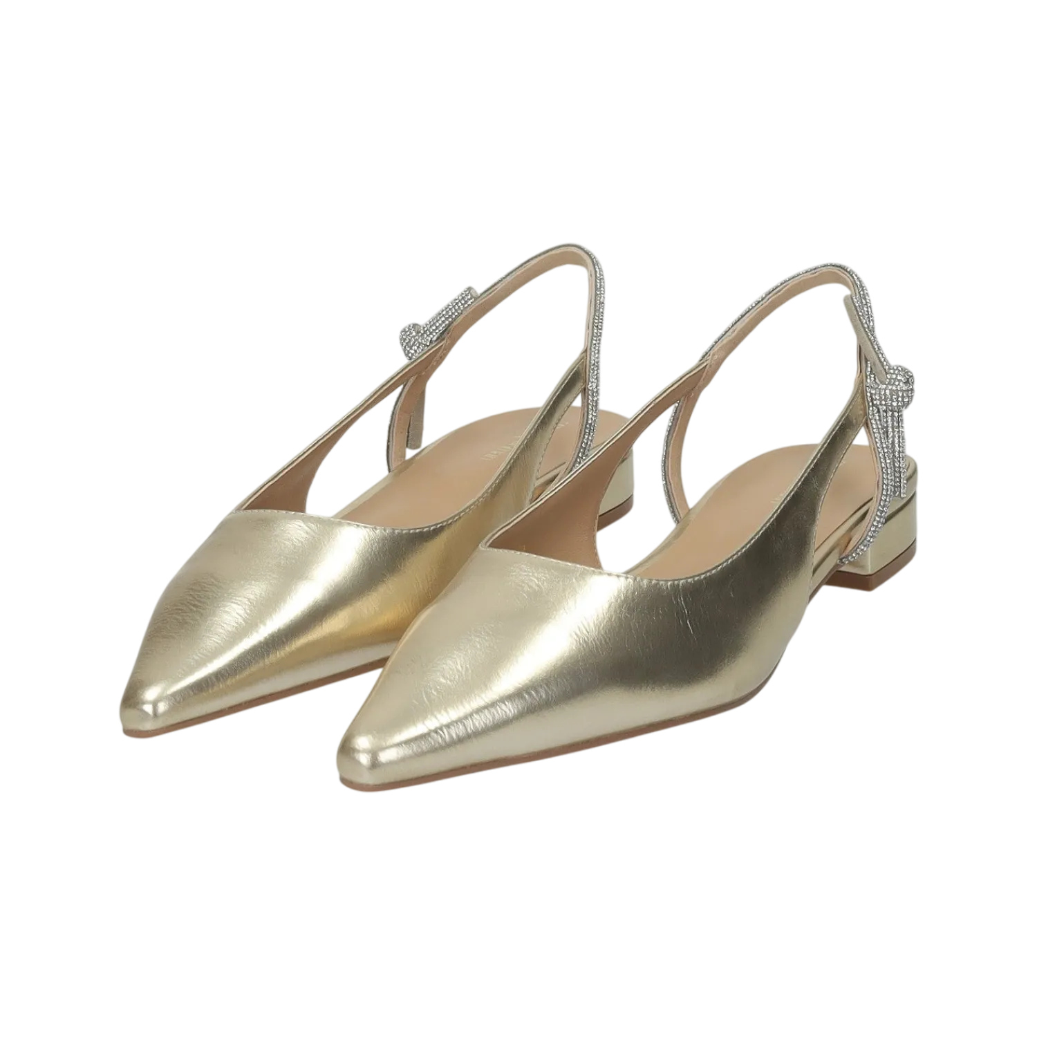 Ballerine>Tata Italia Ballerine con cinturino in strass.Tacco alto 2cm