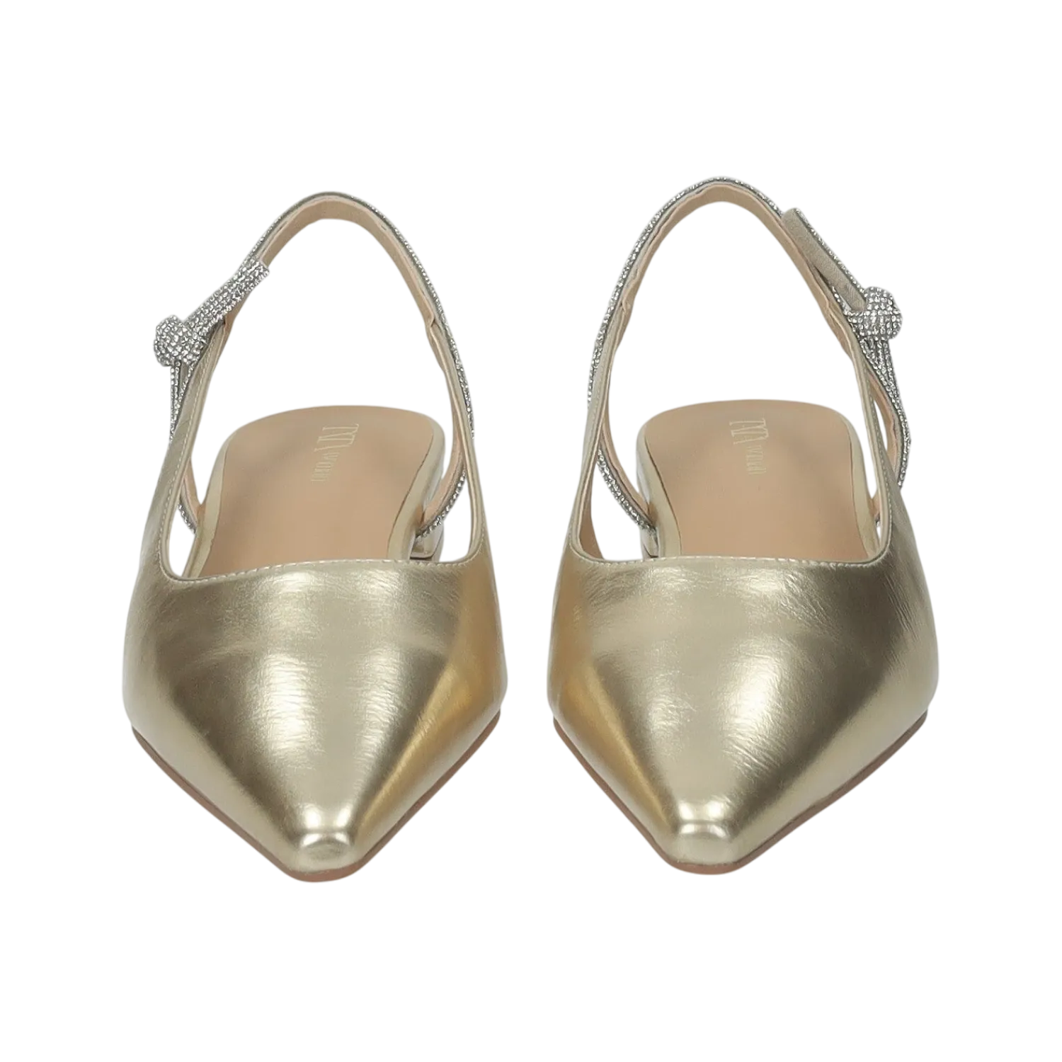 Ballerine>Tata Italia Ballerine con cinturino in strass.Tacco alto 2cm