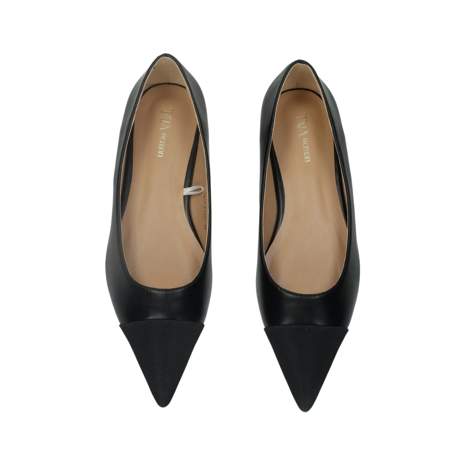 Ballerine>Tata Italia Ballerine con punta in tessuto Nero