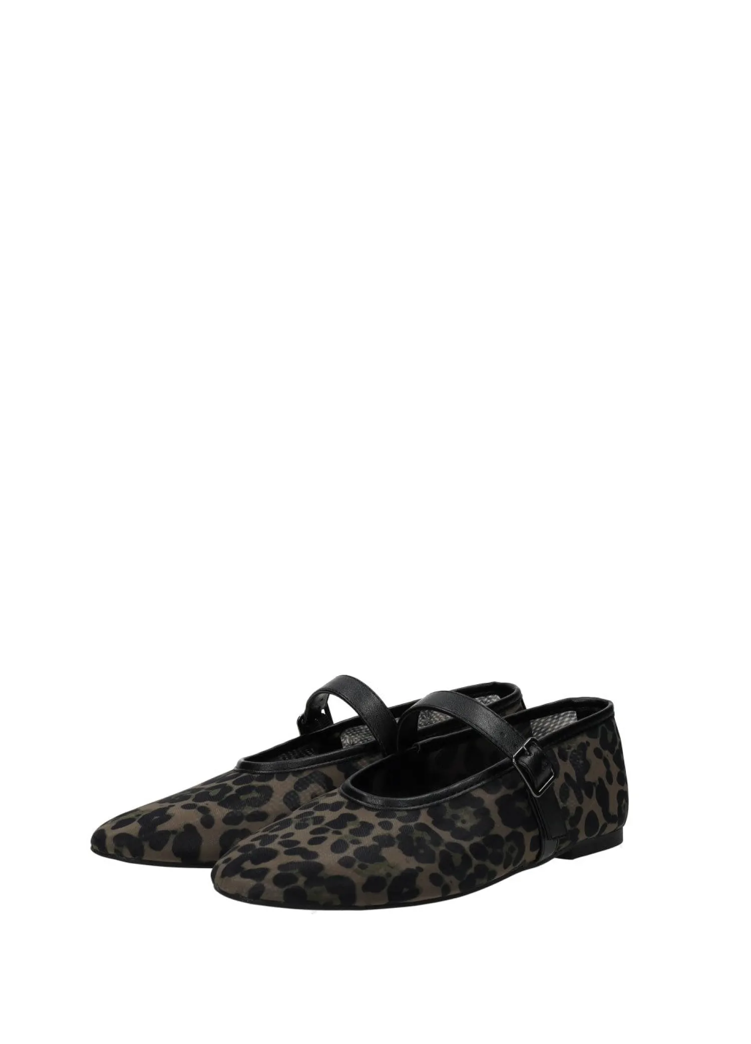 Ballerine>Tata Italia Ballerine con stampa animalier Marrone