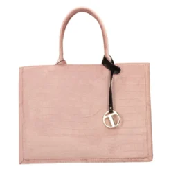Shopper>Tata Italia Borsa pied-de-poule beige e marrone