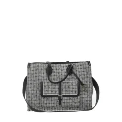 Shopper>Tata Italia Borsa shopper con tasca esterna Nero