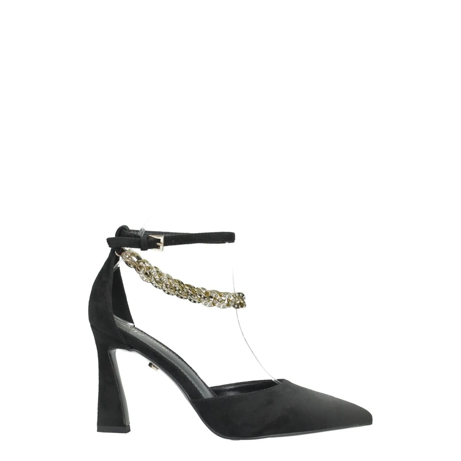 Décolleté>Tata Italia Décolleté con cinturino intrecciato.Tacco alto 9cm Nero