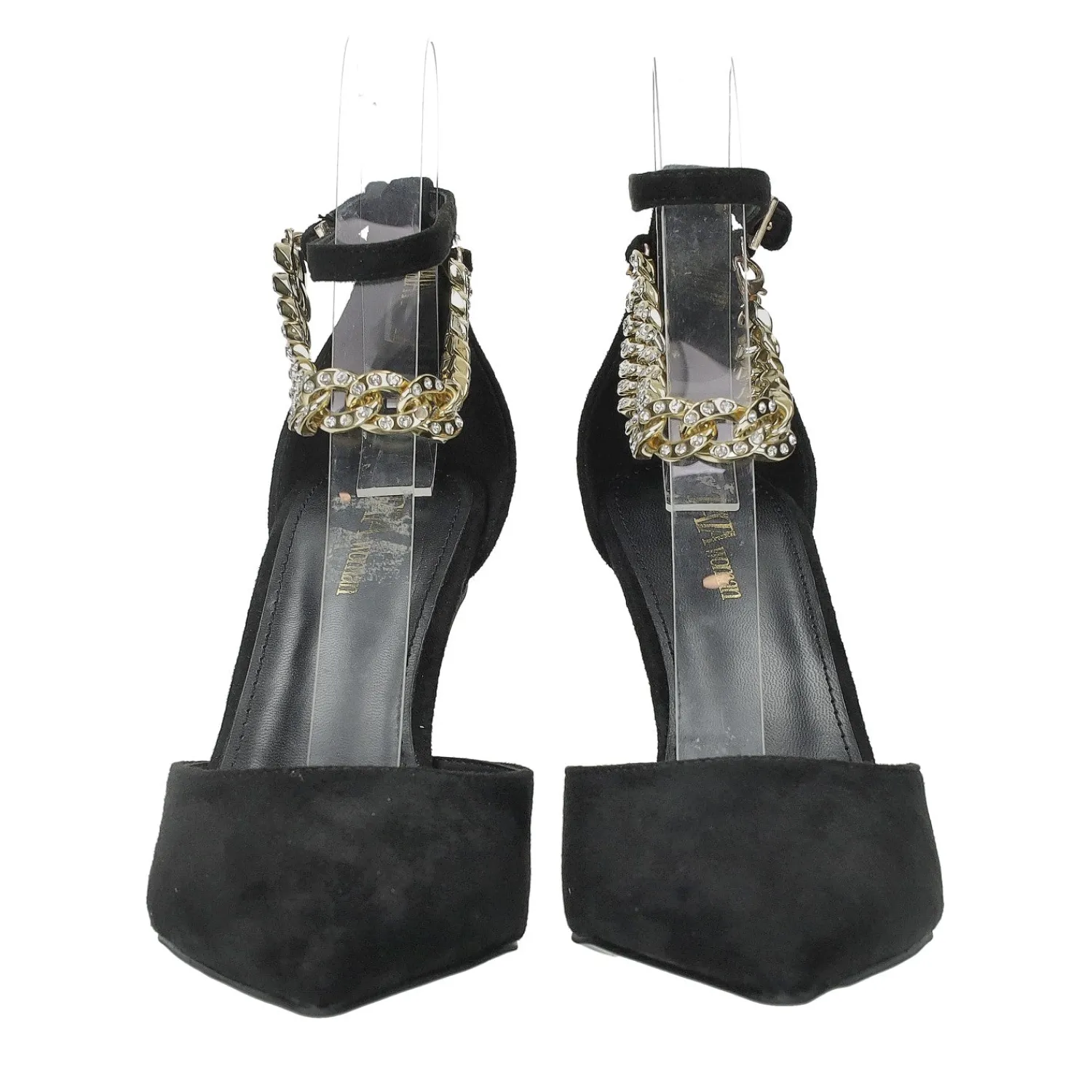 Décolleté>Tata Italia Décolleté con cinturino intrecciato.Tacco alto 9cm Nero