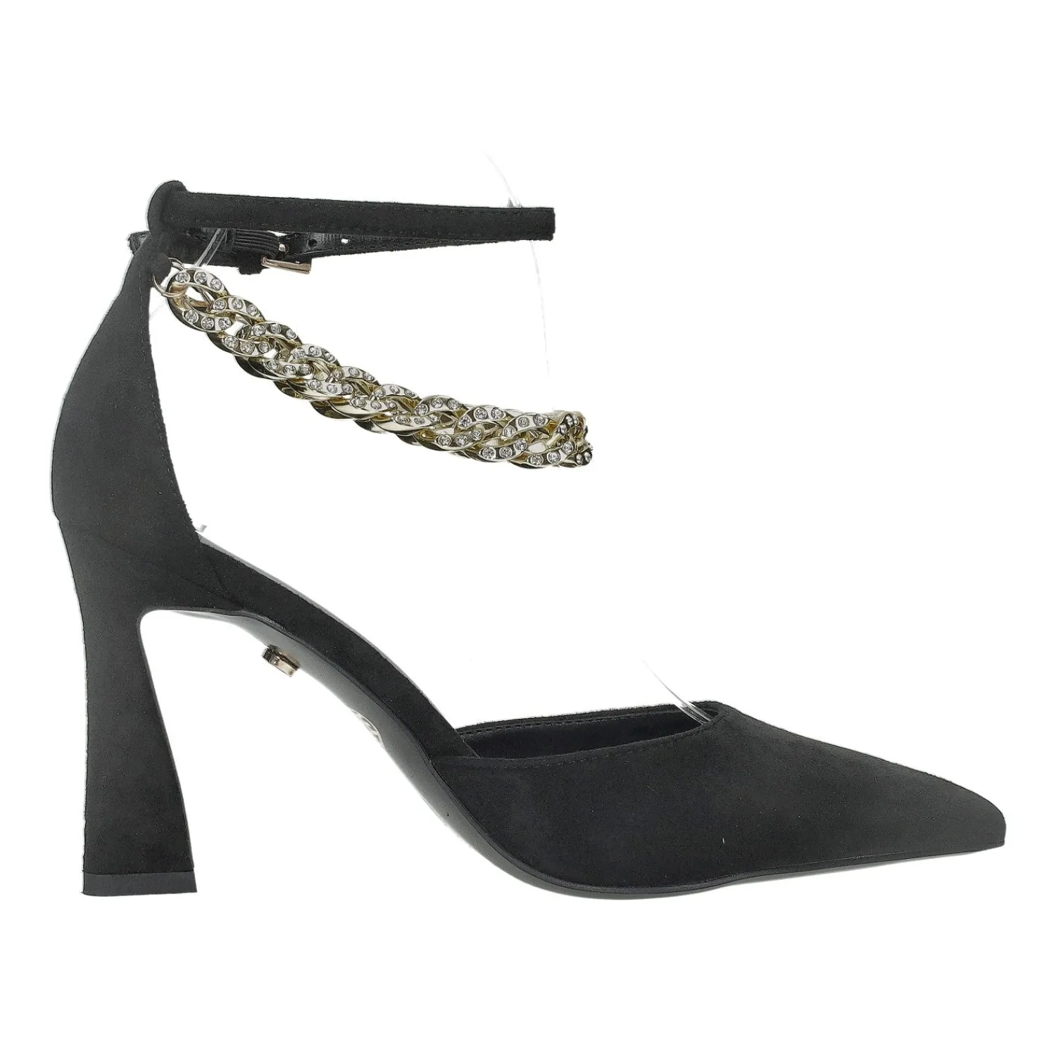Décolleté>Tata Italia Décolleté con cinturino intrecciato.Tacco alto 9cm Nero