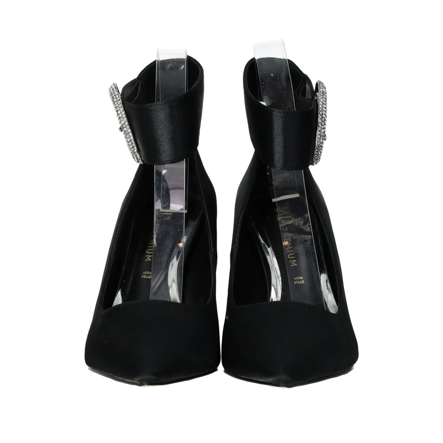 Décolleté|Articoli In Promozione>Tata Italia Décolleté con fibbia in giiello.Tacco alto 10cm Nero