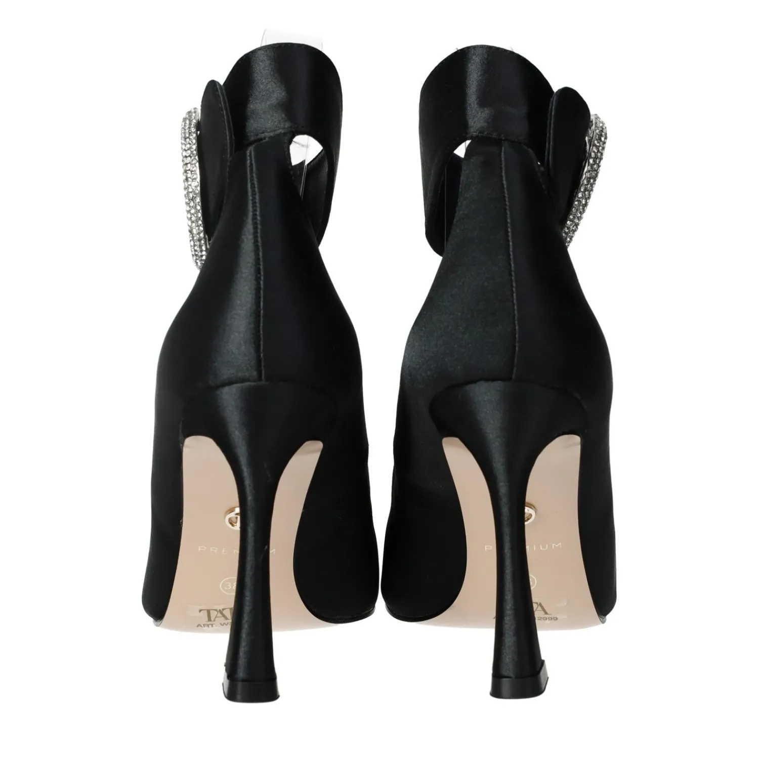 Décolleté|Articoli In Promozione>Tata Italia Décolleté con fibbia in giiello.Tacco alto 10cm Nero
