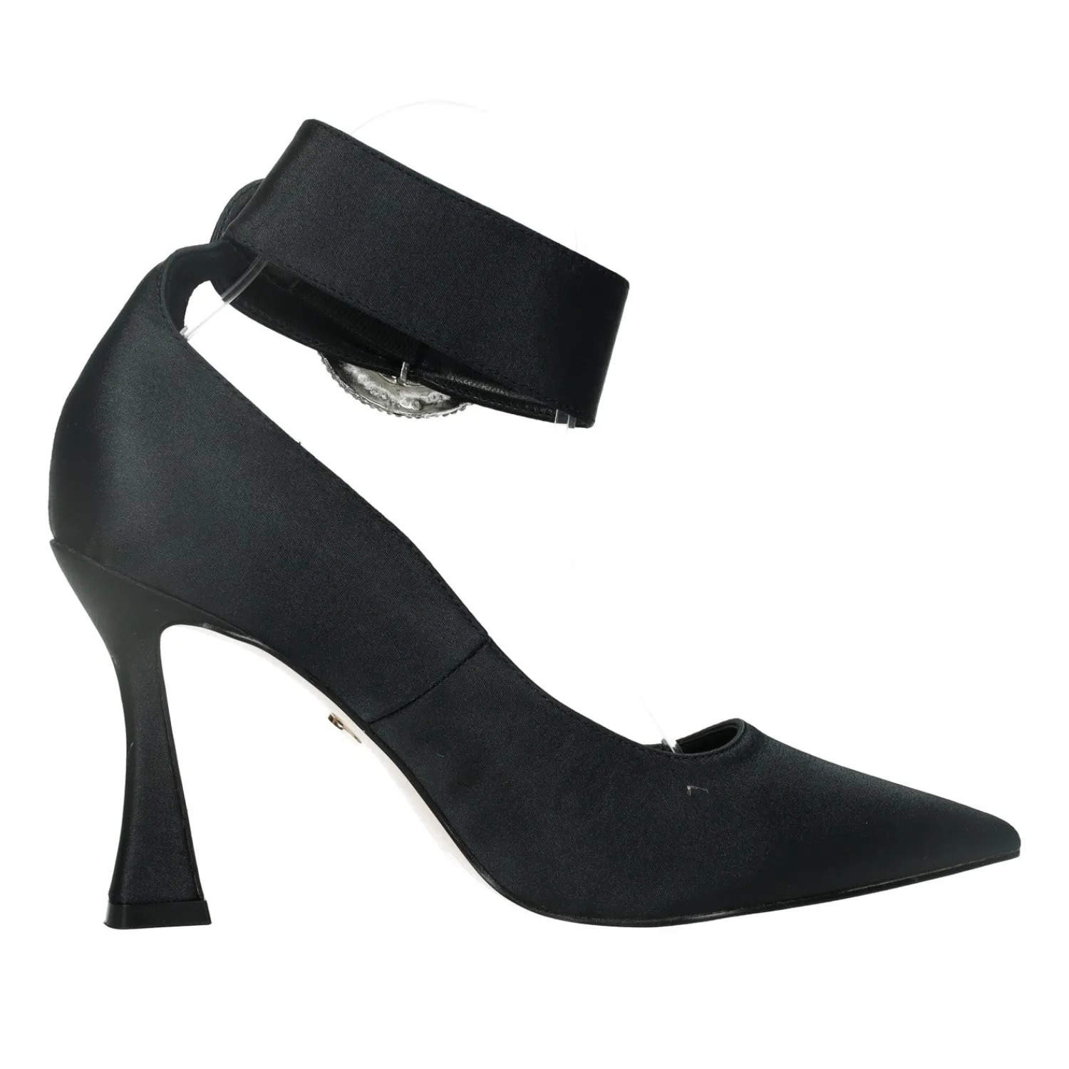 Décolleté|Articoli In Promozione>Tata Italia Décolleté con fibbia in giiello.Tacco alto 10cm Nero