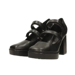Décolleté>Tata Italia Décolleté con punta squadrata e doppio cinturino. Tacco alto 9cm Nero
