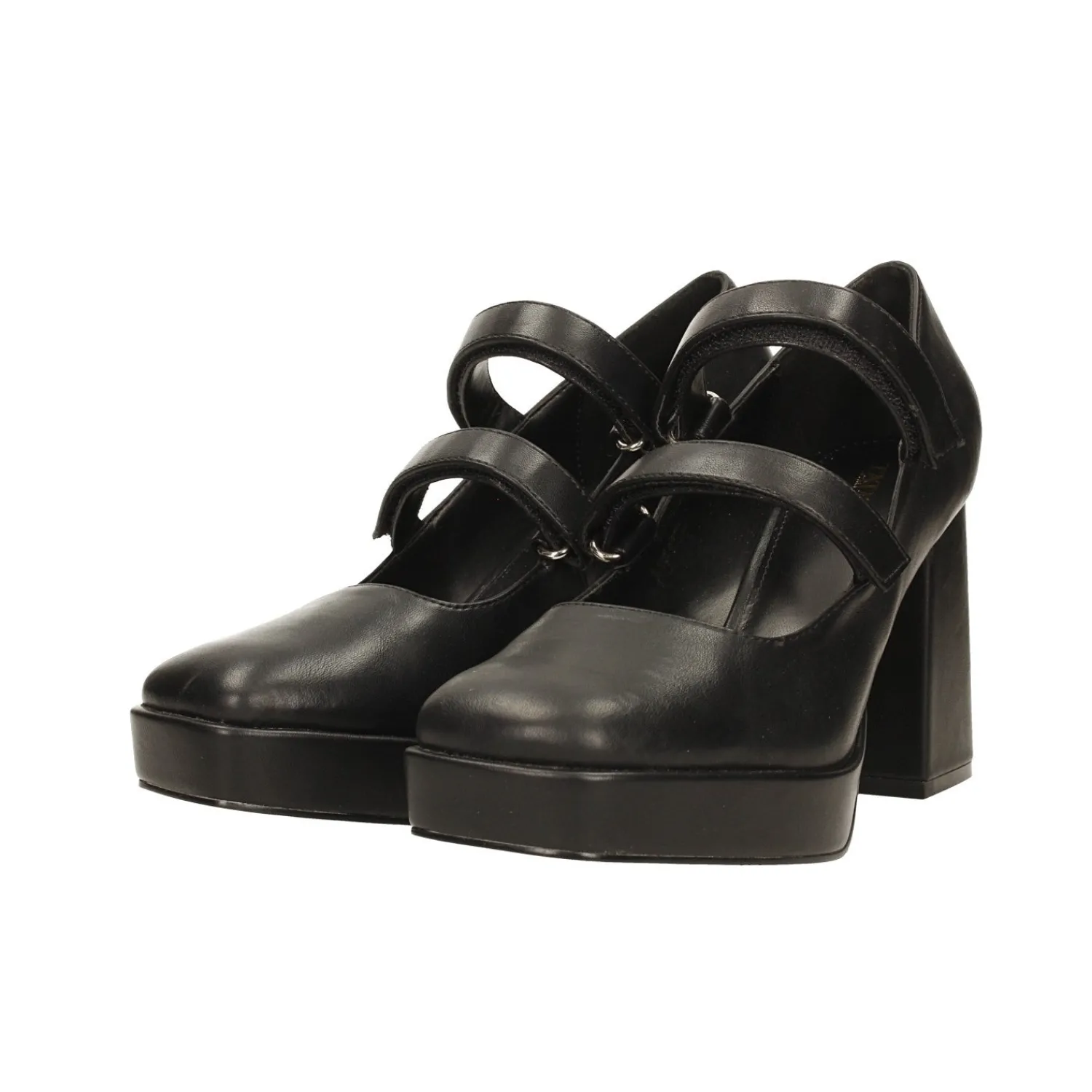 Décolleté>Tata Italia Décolleté con punta squadrata e doppio cinturino. Tacco alto 9cm Nero