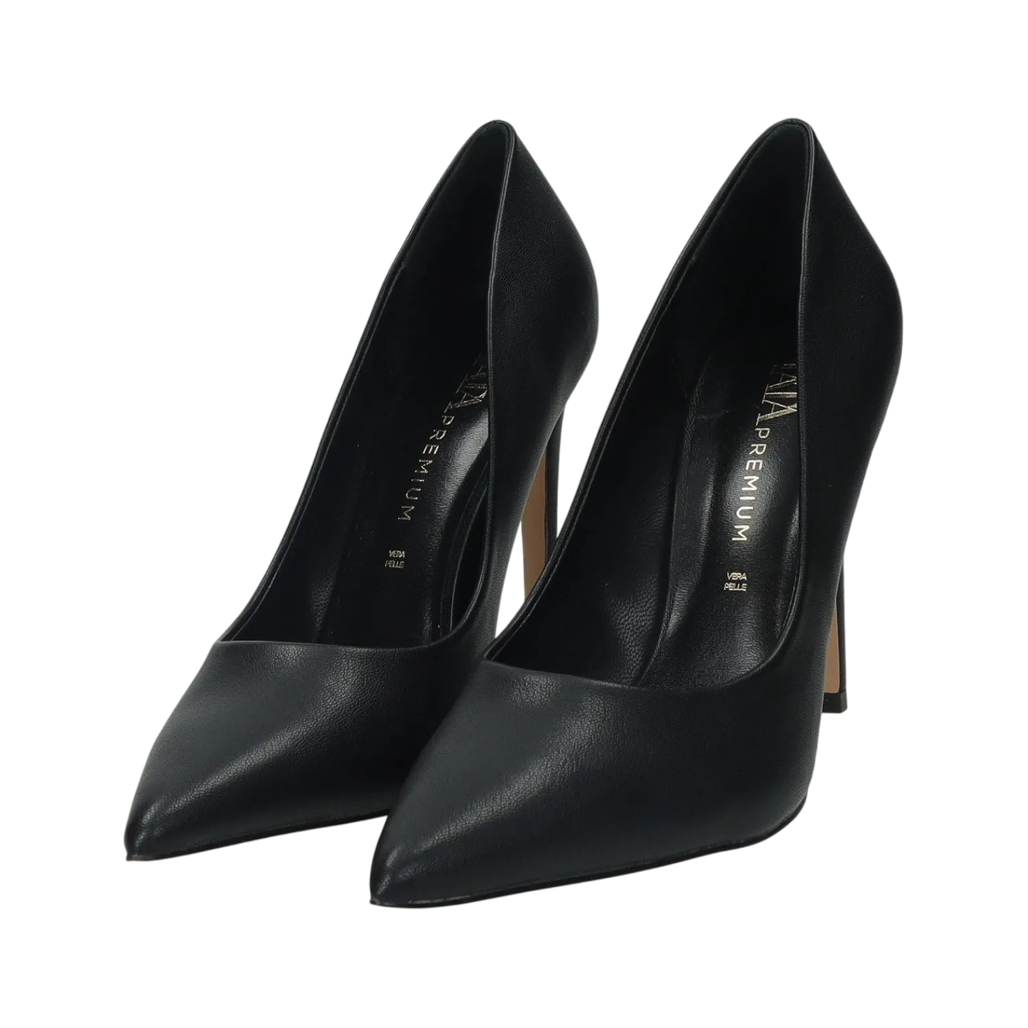 Décolleté>Tata Italia Décolleté con sottopiede in vera pelle.Tacco alto 8 cm Nero