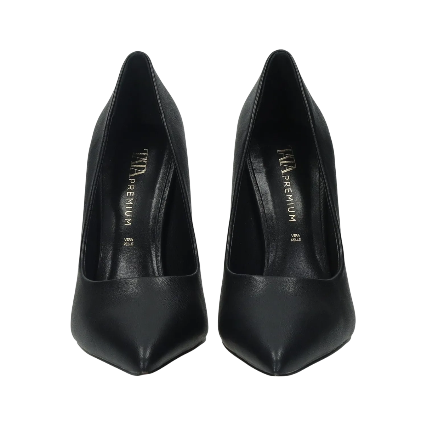 Décolleté>Tata Italia Décolleté con sottopiede in vera pelle.Tacco alto 8 cm Nero