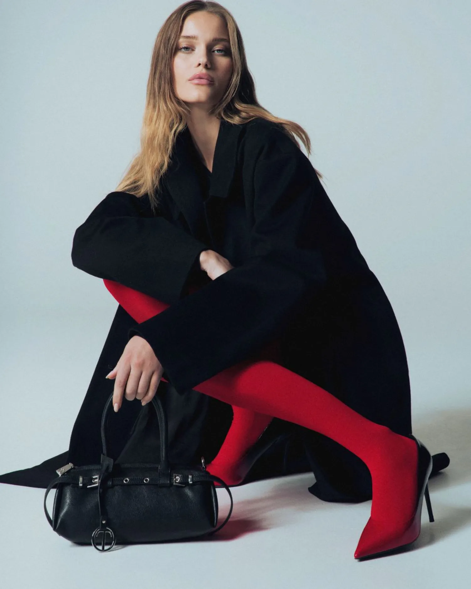 Décolleté>Tata Italia Décolleté donna effetto vernice sfumata nero/ Rosso