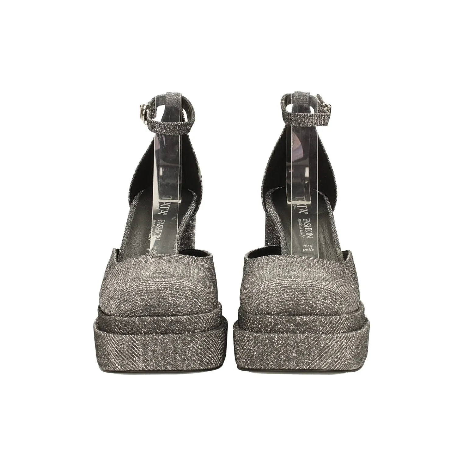 Décolleté>Tata Italia Décolleté glitterate con doppio plateau. Made in Italy. Tacco alto 11cm