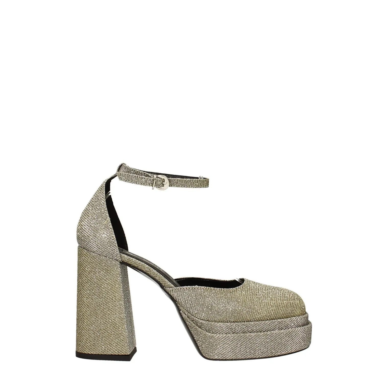 Décolleté>Tata Italia Décolleté glitterate con doppio plateau. Made in Italy. Tacco alto 11cm
