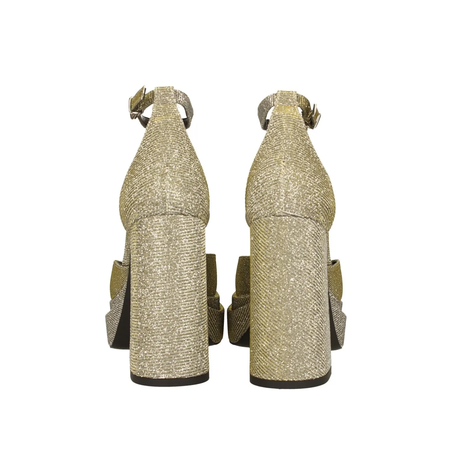Décolleté>Tata Italia Décolleté glitterate con doppio plateau. Made in Italy. Tacco alto 11cm