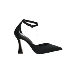 Décolleté>Tata Italia Décolleté in tessuto morbido. Tacco alto 10cm Nero