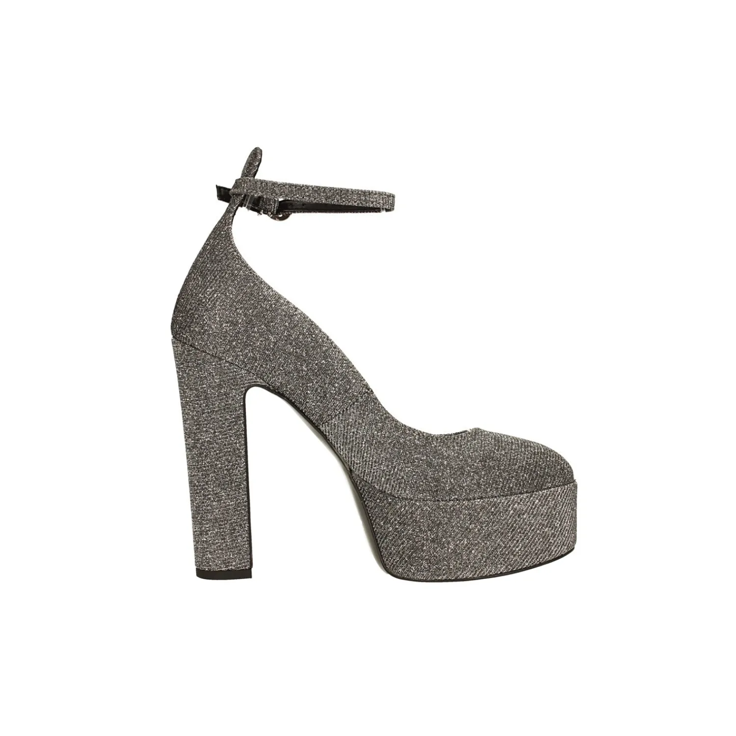 Décolleté>Tata Italia Décolleté platform glitterate. Made in Italy. Tacco alto 13.5cm