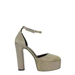 Décolleté>Tata Italia Décolleté platform glitterate. Made in Italy. Tacco alto 14cm