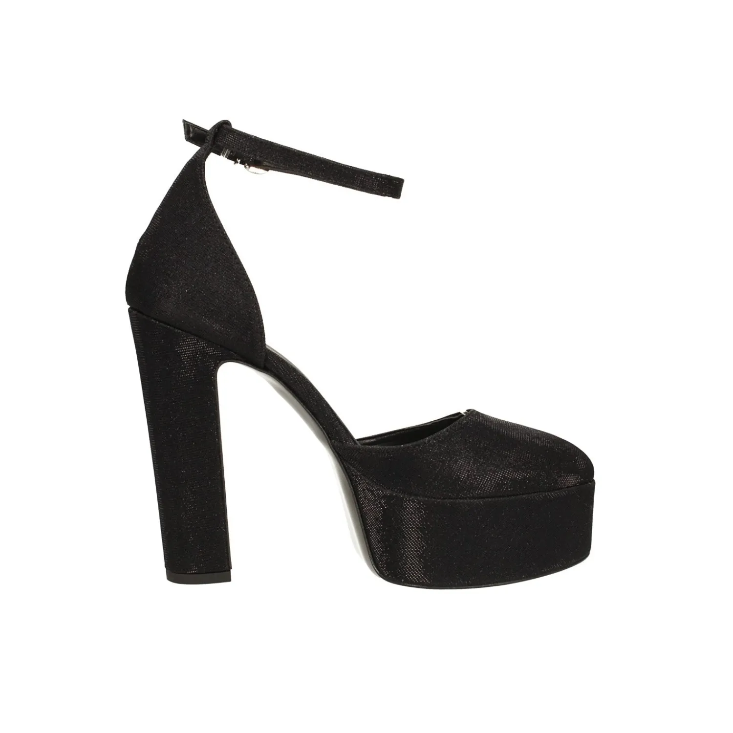 Décolleté>Tata Italia Décolleté platform glitterate. Made in Italy. Tacco alto 14cm