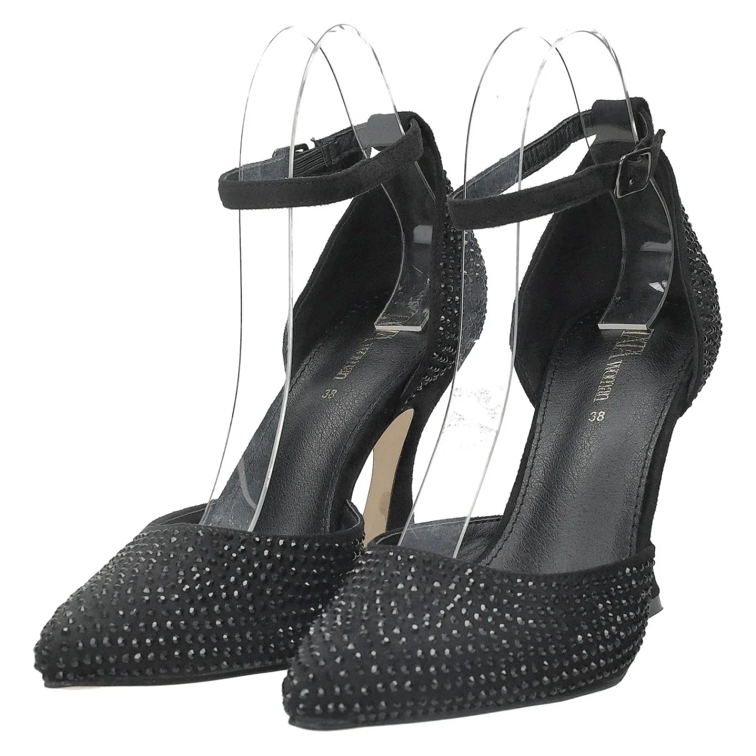 Décolleté|Articoli In Promozione>Tata Italia Décolleté ricoperte di strass.Tacco alto 10cm Nero