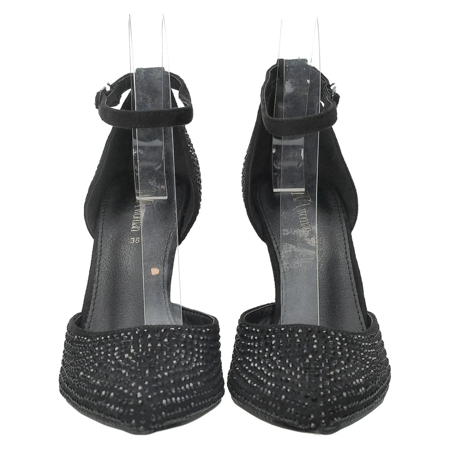 Décolleté|Articoli In Promozione>Tata Italia Décolleté ricoperte di strass.Tacco alto 10cm Nero