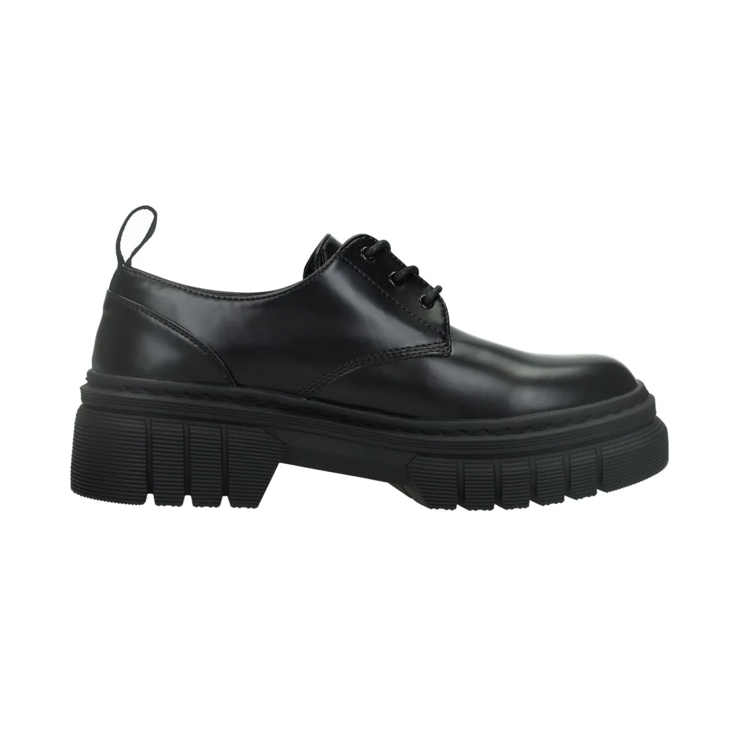 Articoli In Promozione>Tata Italia Derby con suola carrarmato.Tacco alto 4cm Nero