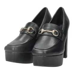 Articoli In Promozione|Mocassini>Tata Italia Mocassini con morsetto. Tacco alto 12cm Nero
