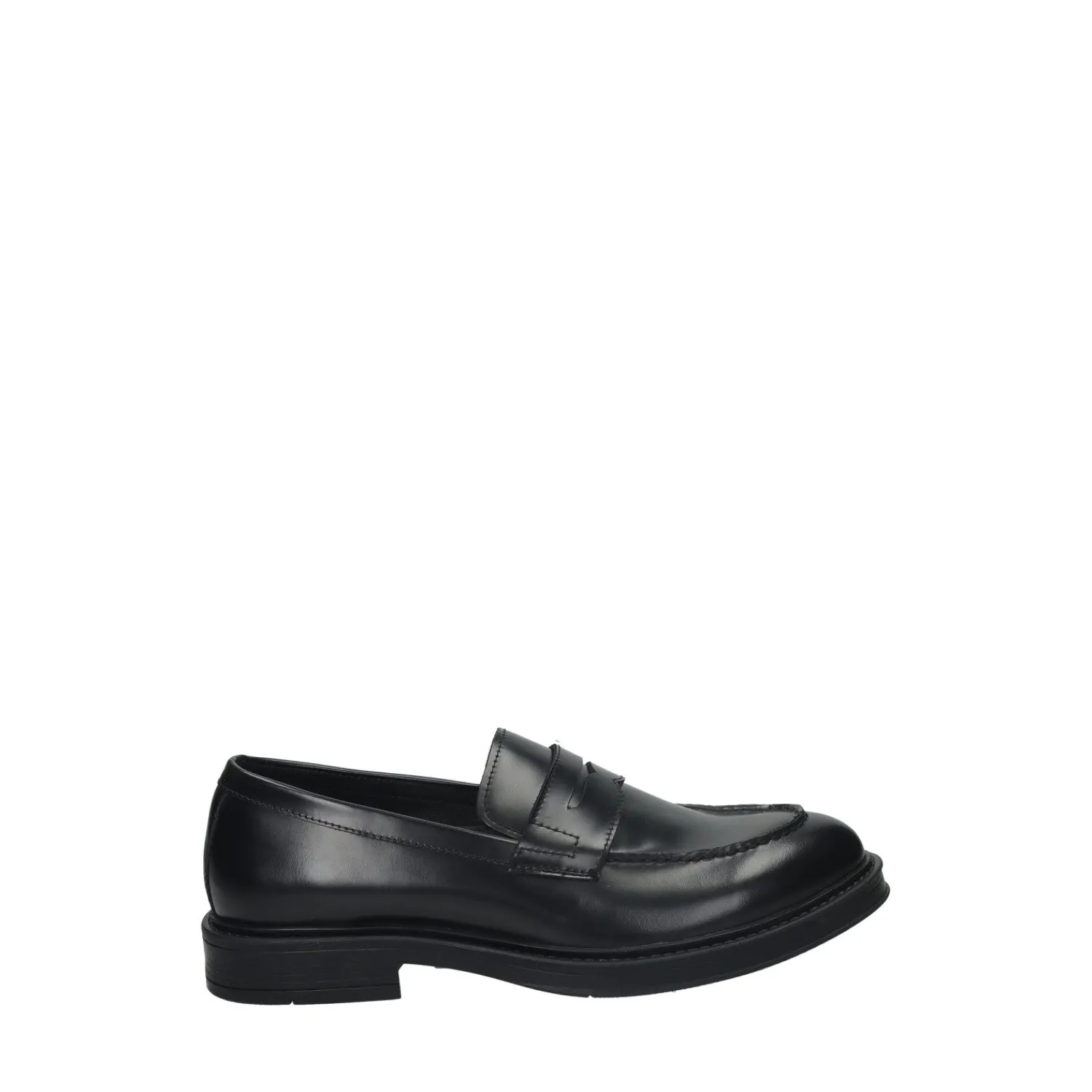 Mocassini|Articoli In Promozione>Tata Italia Mocassini in vera pelle con suola in gomma Nero