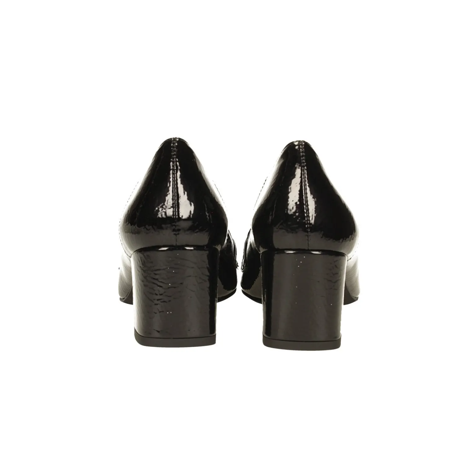 Mocassini>Tata Italia Mocassini in vernice con tacco alto 5.5cm. Made in Italy