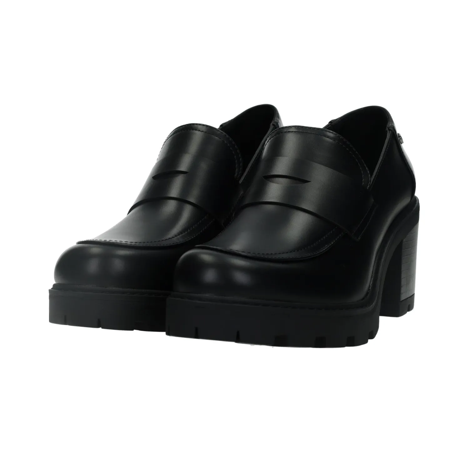 Mocassini|Articoli In Promozione>Tata Italia Mocassini in vernice. Tacco alto 7 cm Nero