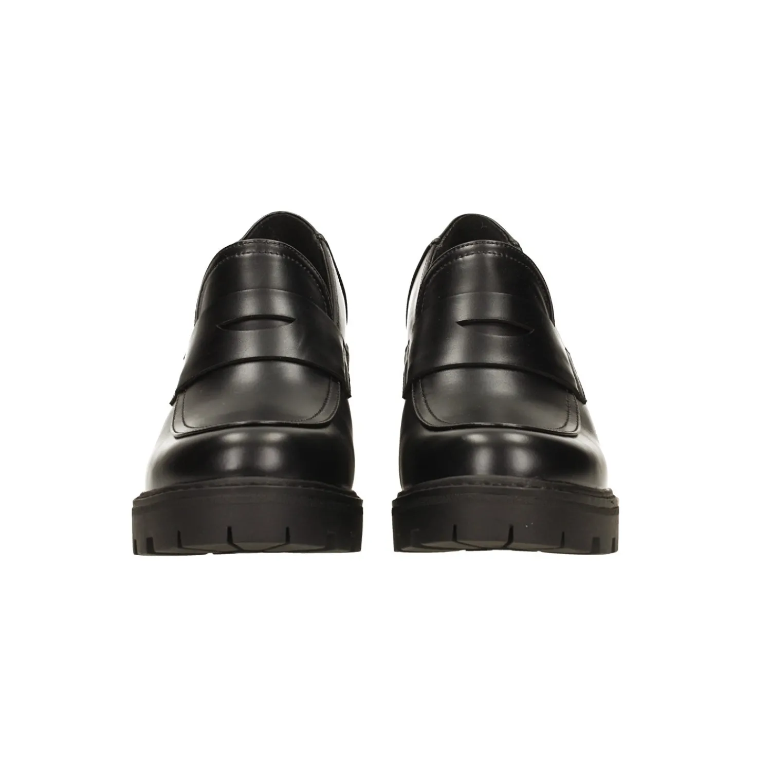 Mocassini|Stivali Bassi>Tata Italia Pumps mocassino con tacco largo alto 7cm Nero