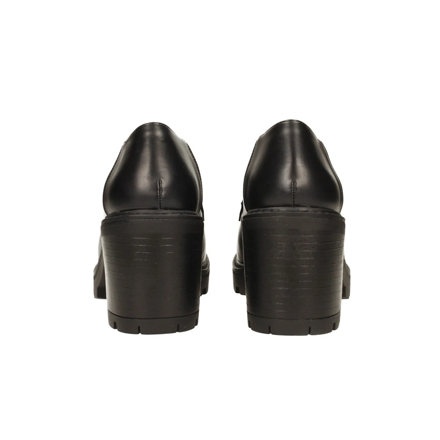 Mocassini|Stivali Bassi>Tata Italia Pumps mocassino con tacco largo alto 7cm Nero