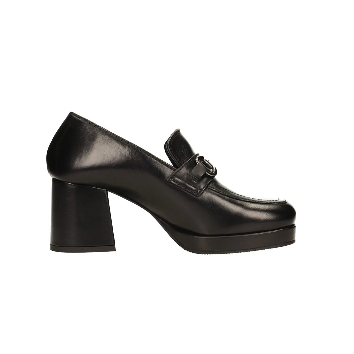 Mocassini|Articoli In Promozione>Tata Italia Pumps mocassino in vera pelle. Tacco alto 7cm