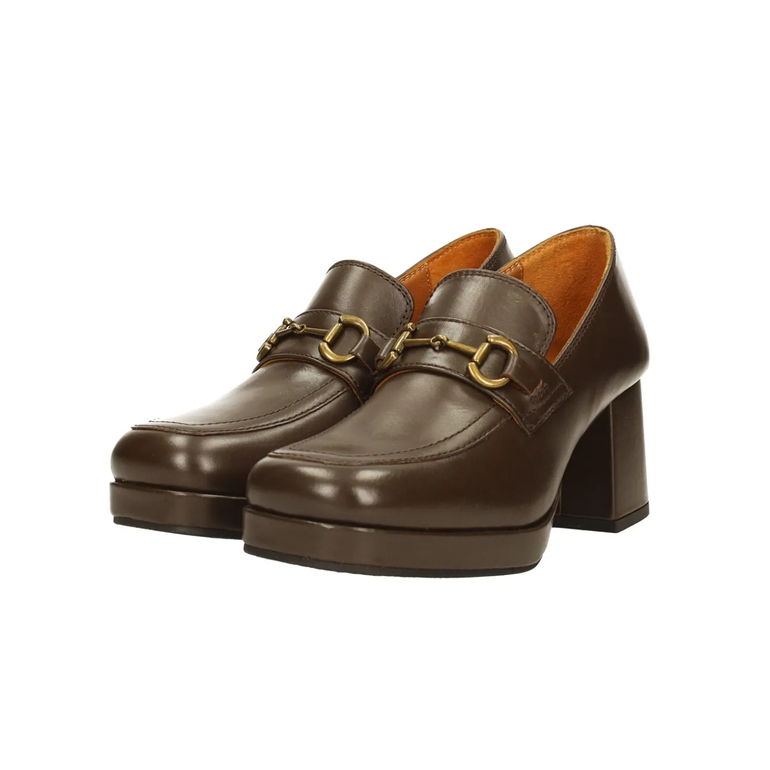 Mocassini|Articoli In Promozione>Tata Italia Pumps mocassino in vera pelle. Tacco alto 7cm