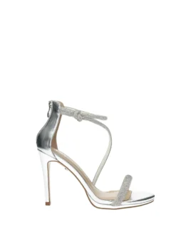 Sandali>Tata Italia Sandali con listini strass Argento
