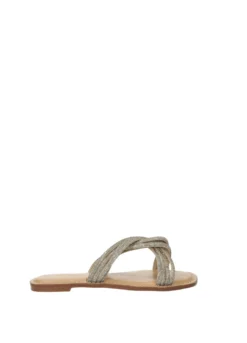 Sandali>Tata Italia Sandali con listini strass Oro