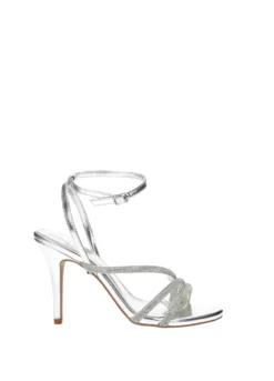Sandali>Tata Italia Sandali con listini strass Argento