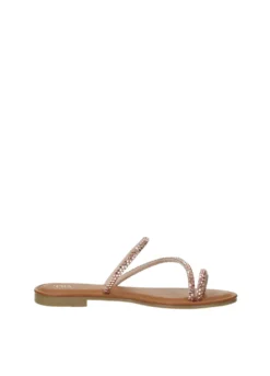 Sandali>Tata Italia Sandali con listini strass Rosa