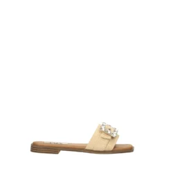 Sandali>Tata Italia Sandali flat con dettaglio fibbia con strass